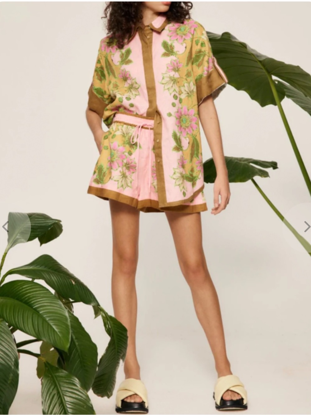 Alemais Winnie Linen Short